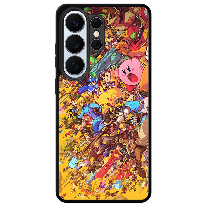 Super Smash Bros Ultimate Mural Samsung Galaxy S26 Ultra Case